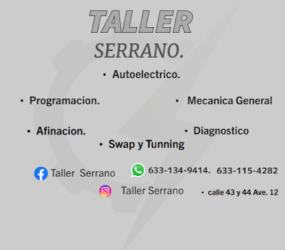 Negocio Taller Serrano ( Eléctrico Diésel Y Gasolina))